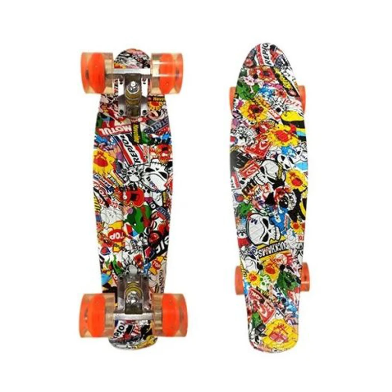 BBO skejtbord za decu, Multicolor
