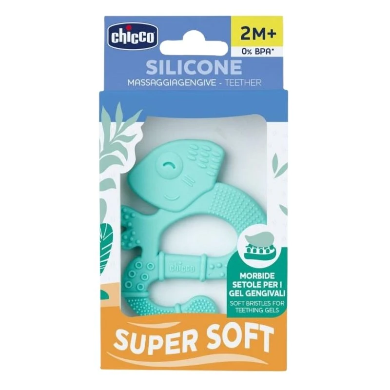 Chicco Toys glodalica za bebe Iguana Mint