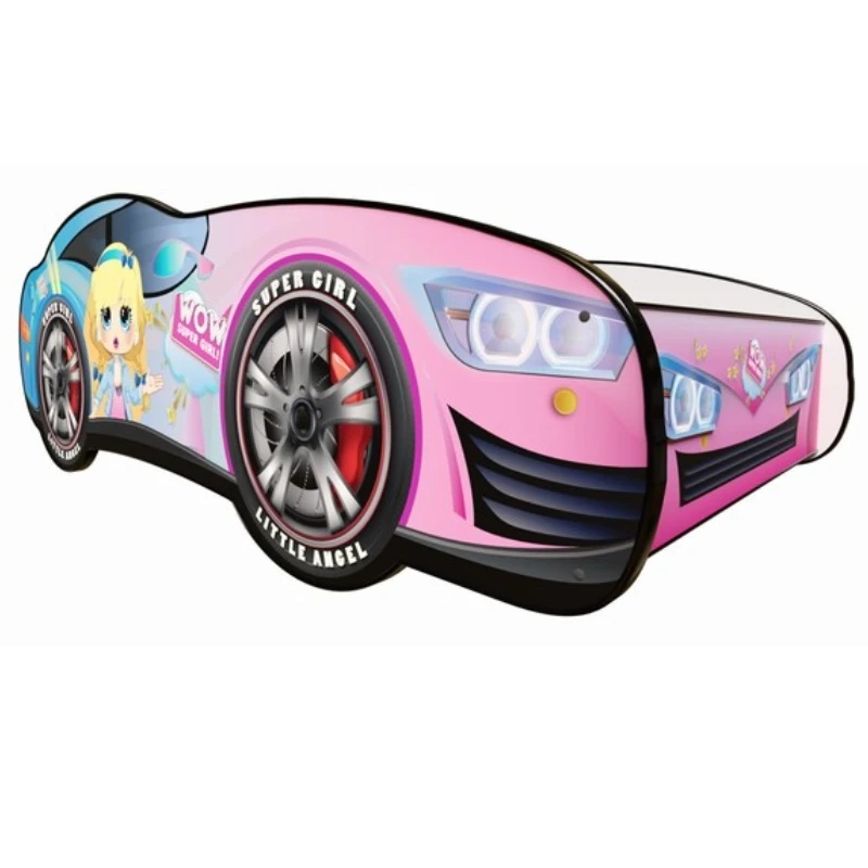 Dečiji krevet Racing Car - Girl Blanca, 160 x 80