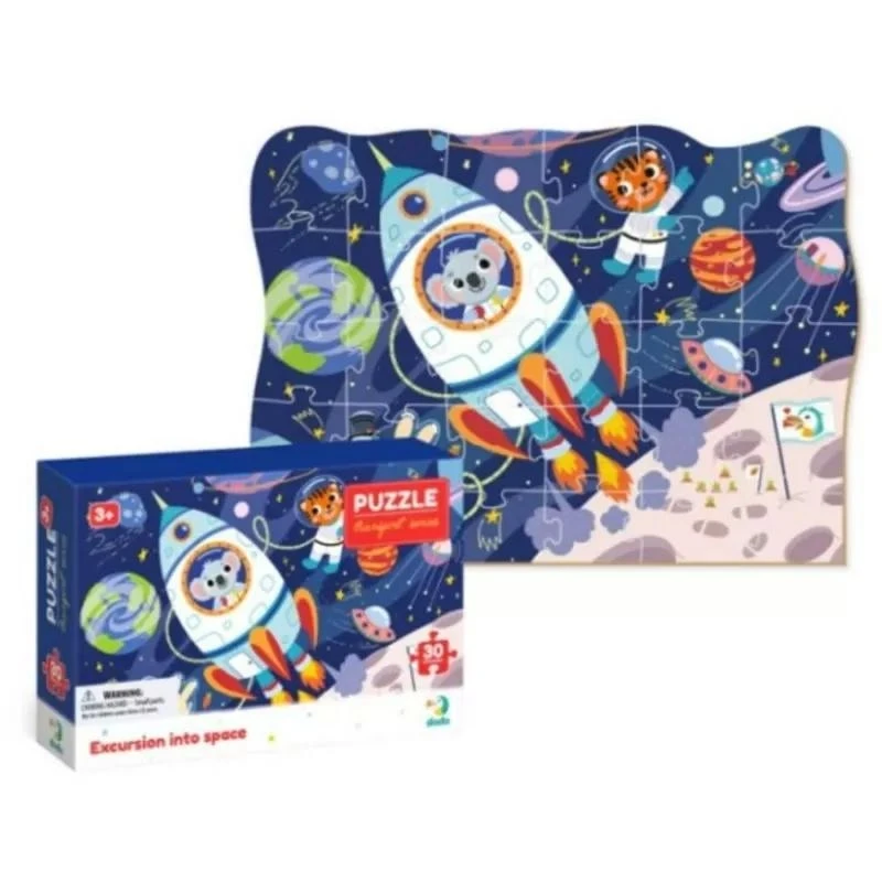 Dodo Space Puzzle | 100 Teile | Pädagogisches Weltraum-Puzzle Für Kinder Ab 5 Jahren