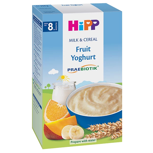 Hipp mlečna instant kaša voće sa jogurtom 250g, 8m+