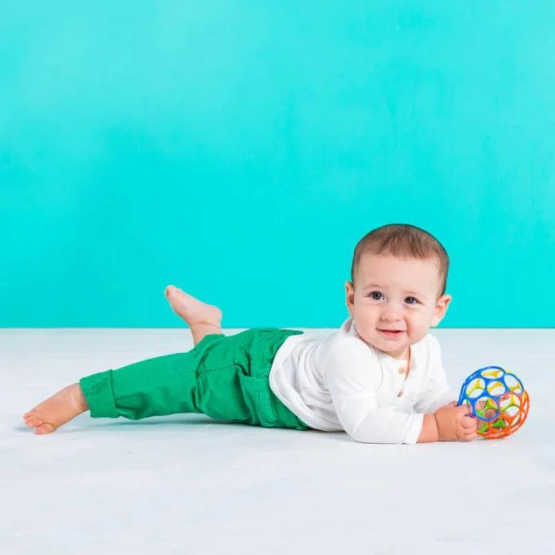 Kids II Bright Starts Oball Classic igračka za bebe, Lopta Multicolor