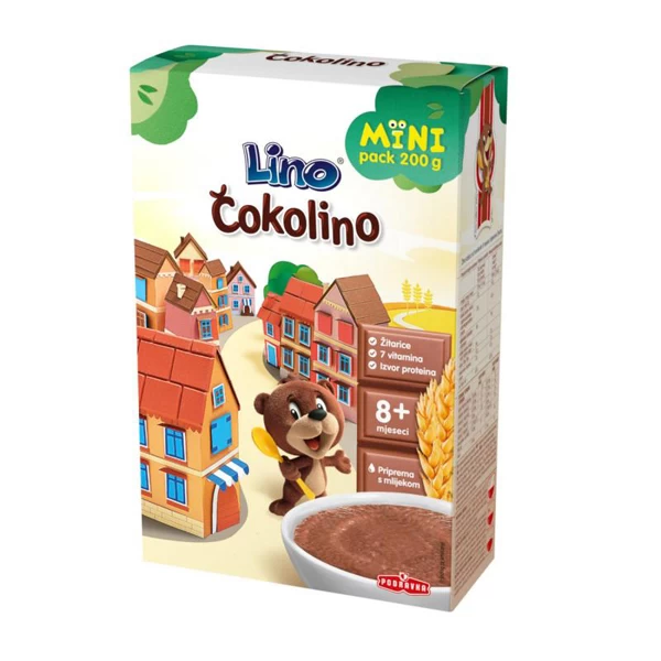 Lino instant kaša Čokolino 200g, 8m+