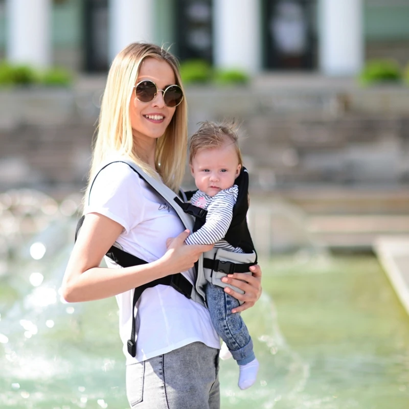 Lorelli kengur za bebe Journey Grey & Black 4Kids