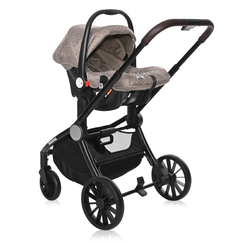 Lorelli kolica 3 u 1 Ramona Beige, 0m+ 4Kids