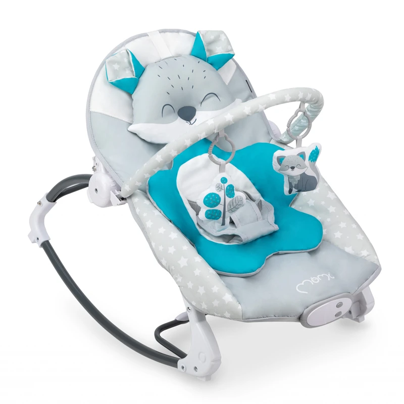 MoMi ležaljka za bebe Luis Blue, 0-9kg
