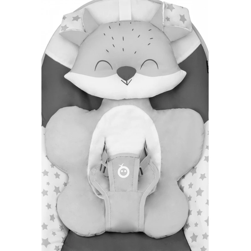 MoMi ležaljka za bebe Luis Grey, 0-9kg