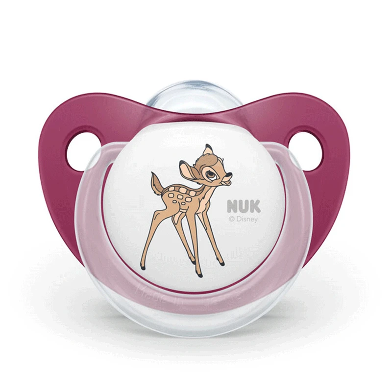 Nuk varalica silikon Bambi Bordo, 6-18m