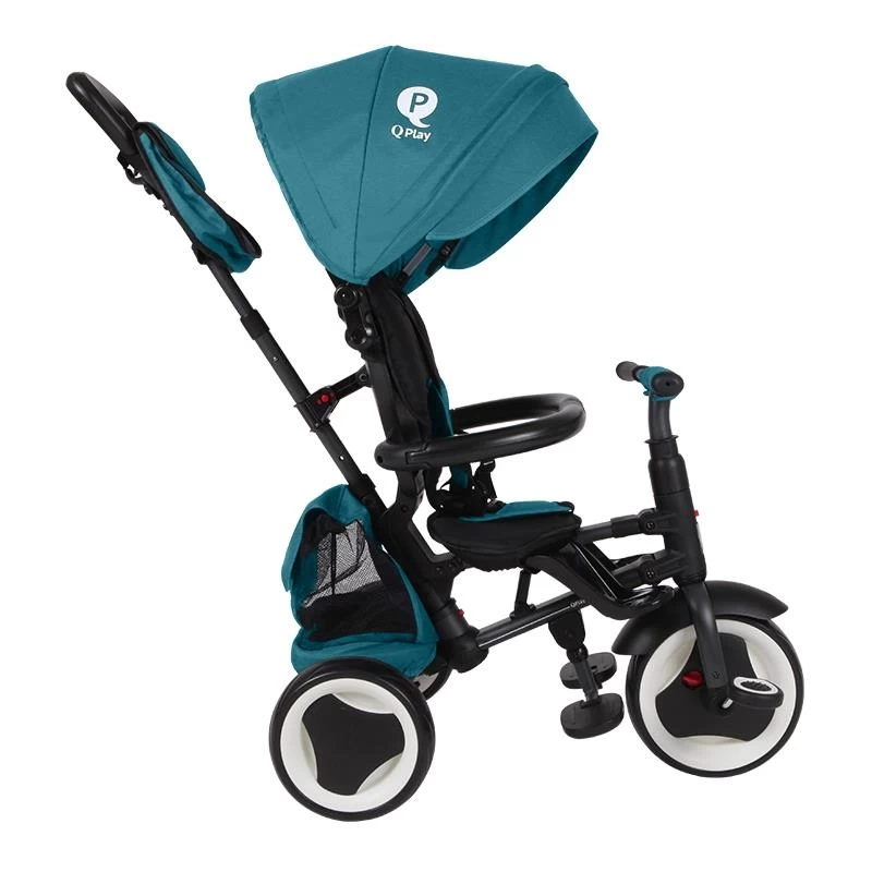 QPlay Tricikl Rito Plus Green-Blue, 10m+