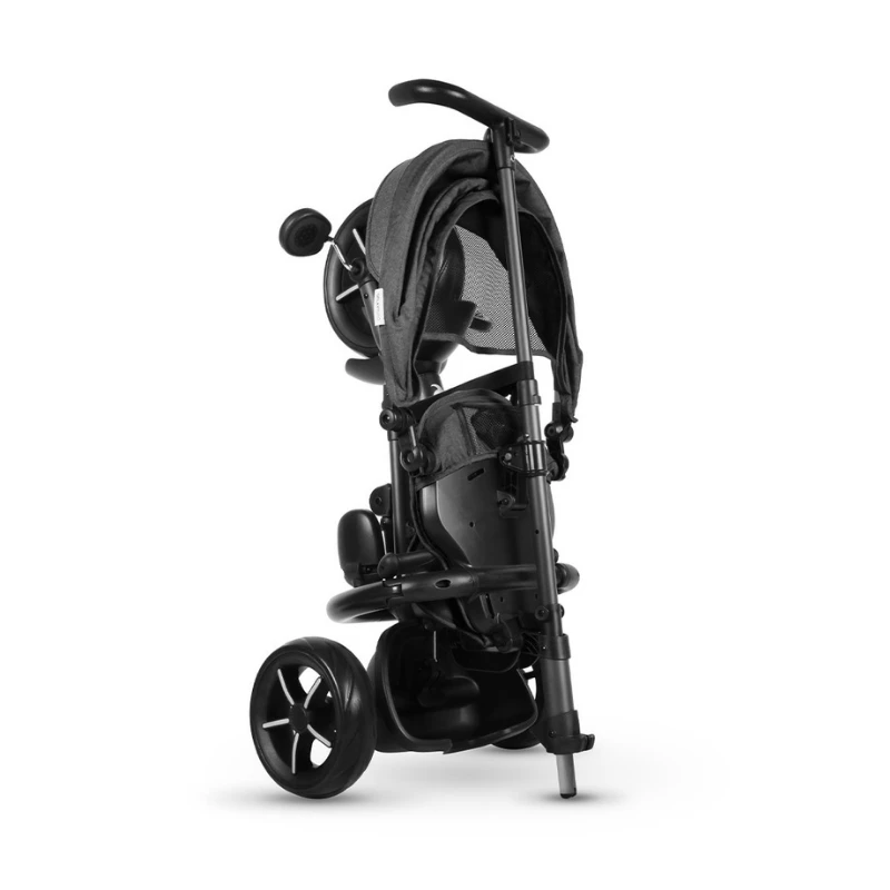 QPlay tricikl za decu Rito Star Black, 10m+