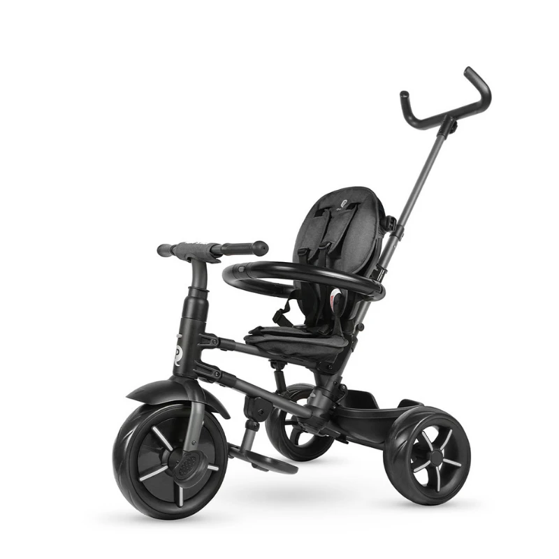 QPlay tricikl za decu Rito Star Black, 10m+