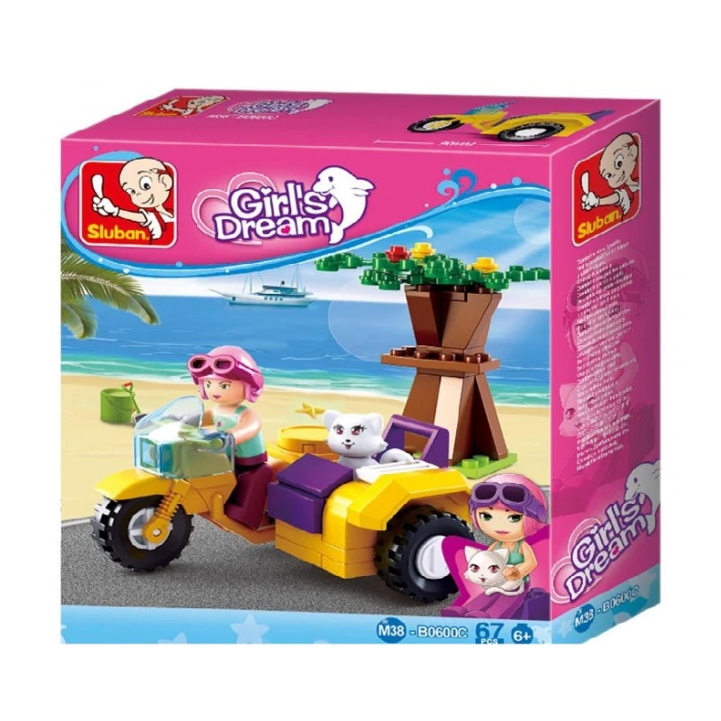 Sluban kocke Motocikl sa prokolicom, 67kom