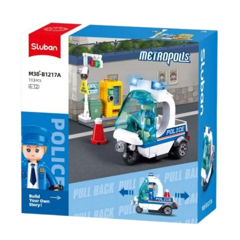 Sluban kocke Policijska patrola, 113 kom