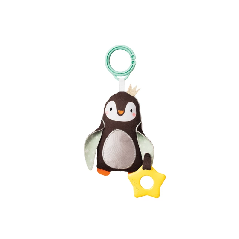 Taf Toys igračka sa glodalicom za bebe, Princ Pingvin