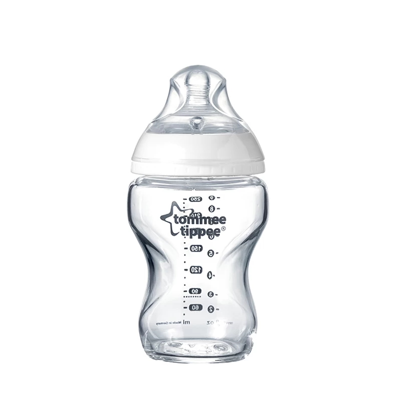 Tommee Tippee staklena flašica 250ml, 0m+