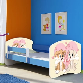 Acma 2 Kuce krevetac za decu Blue, 140x70