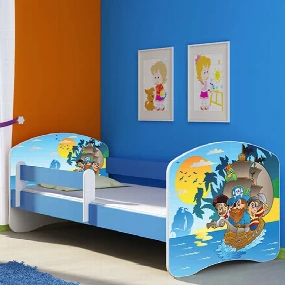 Acma 2 Pirati krevet za decu Blue, 140x70