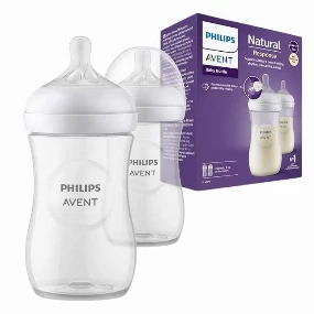 Avent Natural Response set plastičnih flašica za bebe 260 ml