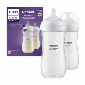 Avent Natural Response set plastičnih flašica za bebe 330 ml