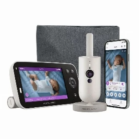 Avent Premium alarm za bebe sa video monitorom Beige