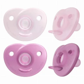 Avent varalica za bebe Soothie Pink, 0-6 m