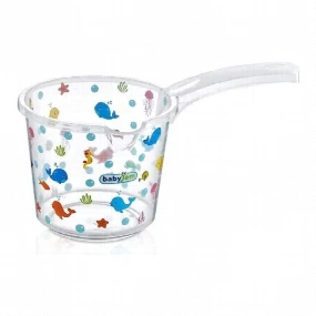 BabyJem Bokal za kupanje za bebe Ocean, Bela