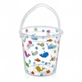 BabyJem Kofica za kupanje za bebe Ocean, Bela