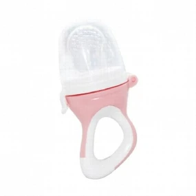 BabyJem silikonska cucla za voće, Pink