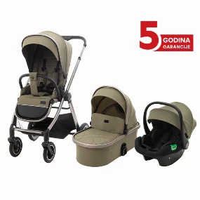 BBO Charm kolica za bebe 3u1 Green, 0m+