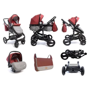 BBO Matrix kolica za bebe 3u1 Red, 0m+