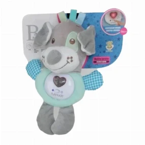 BBO Toys muzička igračka za bebe za laku noć Kuca Mint, 0m+