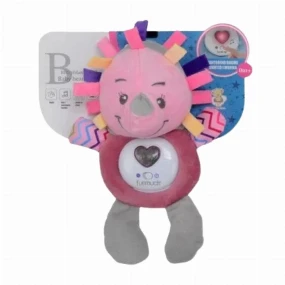 BBO Toys muzička igračka za bebe za laku noć Meda Pink, 0m+