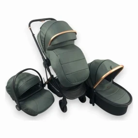 BBO Neo kolica za bebe 3u1 Army Green