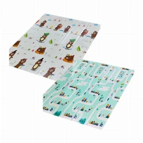 BBO sklopiva podloga za bebe od Pene 2u1 Happy Bear, 180x200cm