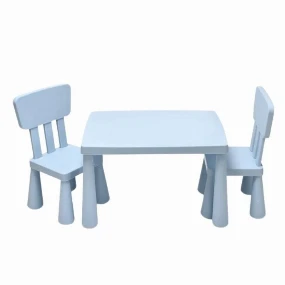 BBO Set dečiji sto i stolice Plava, 12m+