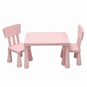 BBO Set dečiji sto i stolice Roze, 12m+