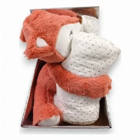 BBO set plišana igračka + ćebence Fox