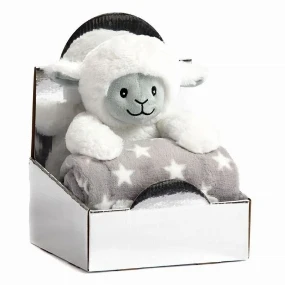 BBO set plišana igračka + ćebence Ovčica