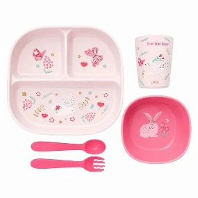 BBO set za hranjenje bebe 5 delova Pink Rabbit