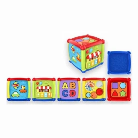 BBO Toys Edukativna igračka kocka za bebe, 18m+