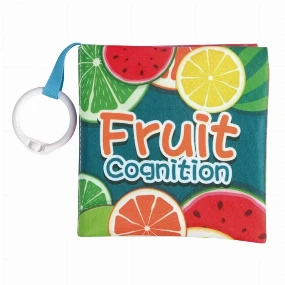 BBO Toys mekana knjiga za bebe Fruit, 0m+