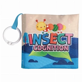 BBO Toys mekana knjiga za bebe Insect Cognition, 0m+