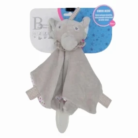 BBO Toys plišana igračka za bebe za laku noć Slon Grey, 0m+