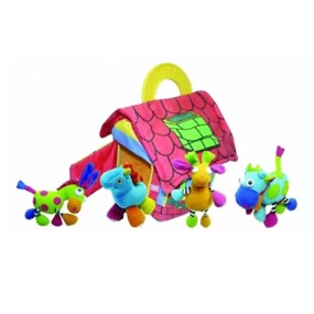 Biba toys plišana kućica i 4 životinje