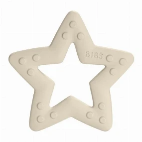 Bibs Star glodalica za bebe Ivory, 0m+