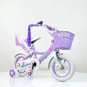 Bicikl Nina Rose 722-12 za decu Ljubičasta, 2g+