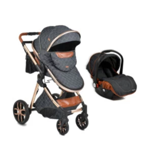 Cangaroo Alma kolica za bebe 3u1 Black, 0m+