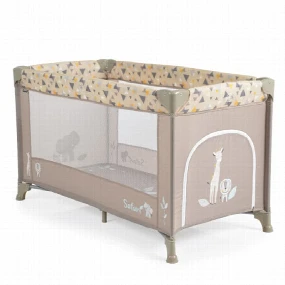 Cangaroo Safari prenosivi krevetac 1 Nivo Beige