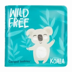 Canpol Babies igračka za bebe Mekana knjiga sa piskom Divlje Životinje, 6m+