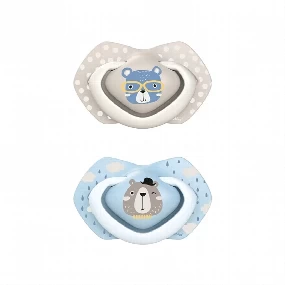 Canpol silikonska varalica Bonjour Paris Blue, 0-6m